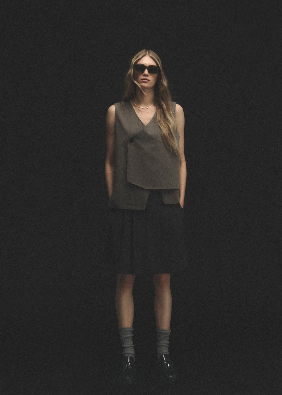 Asymmetrical Vest