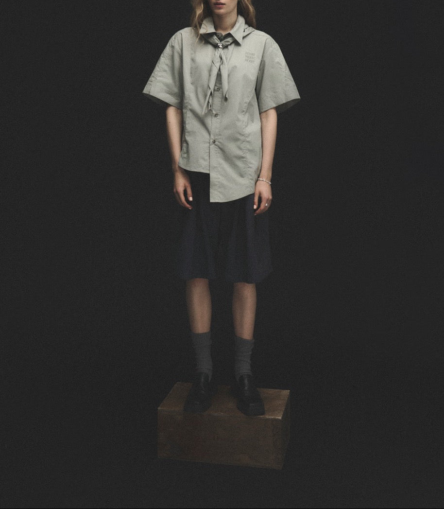 Pleated Shorts