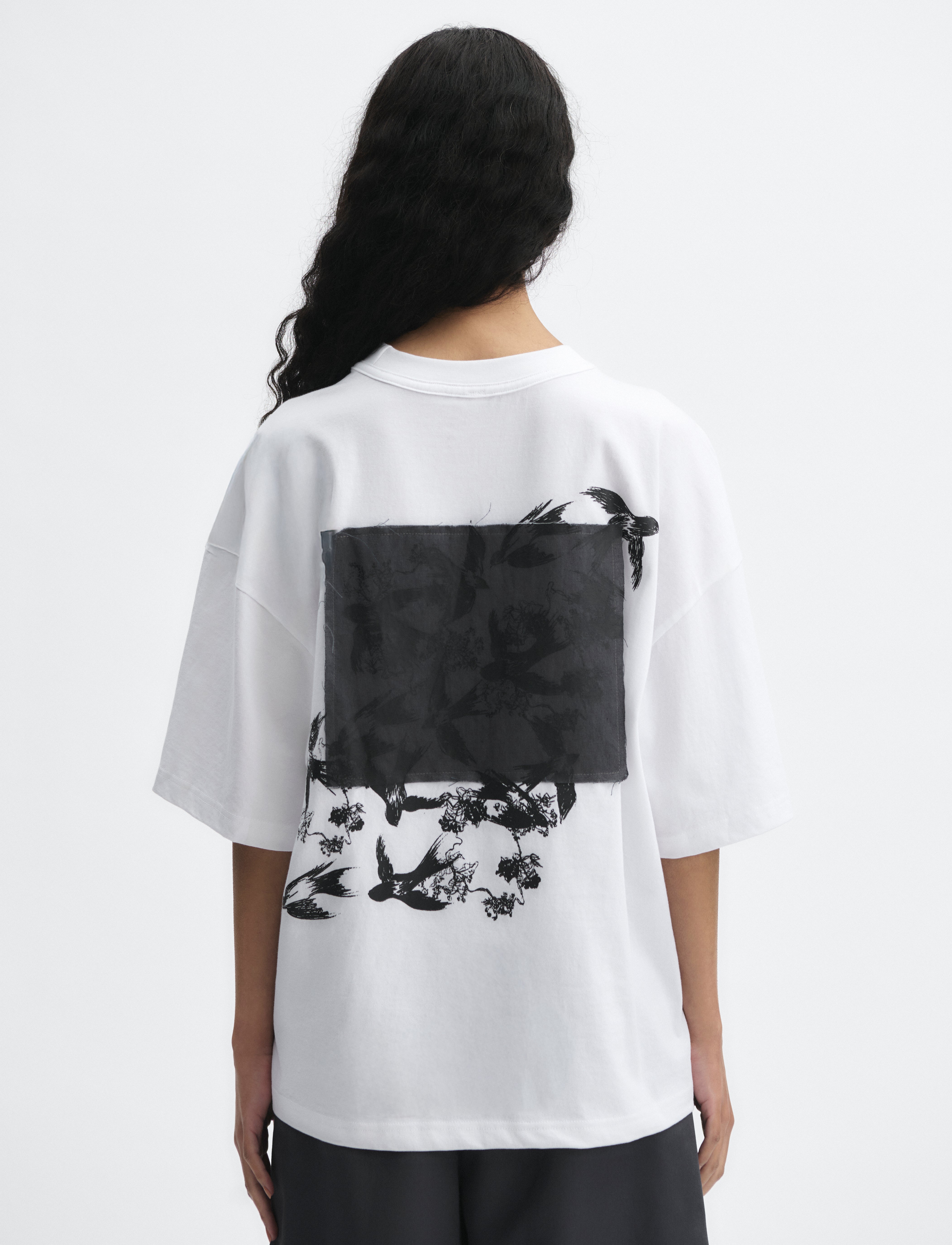 Birds T-shirt white