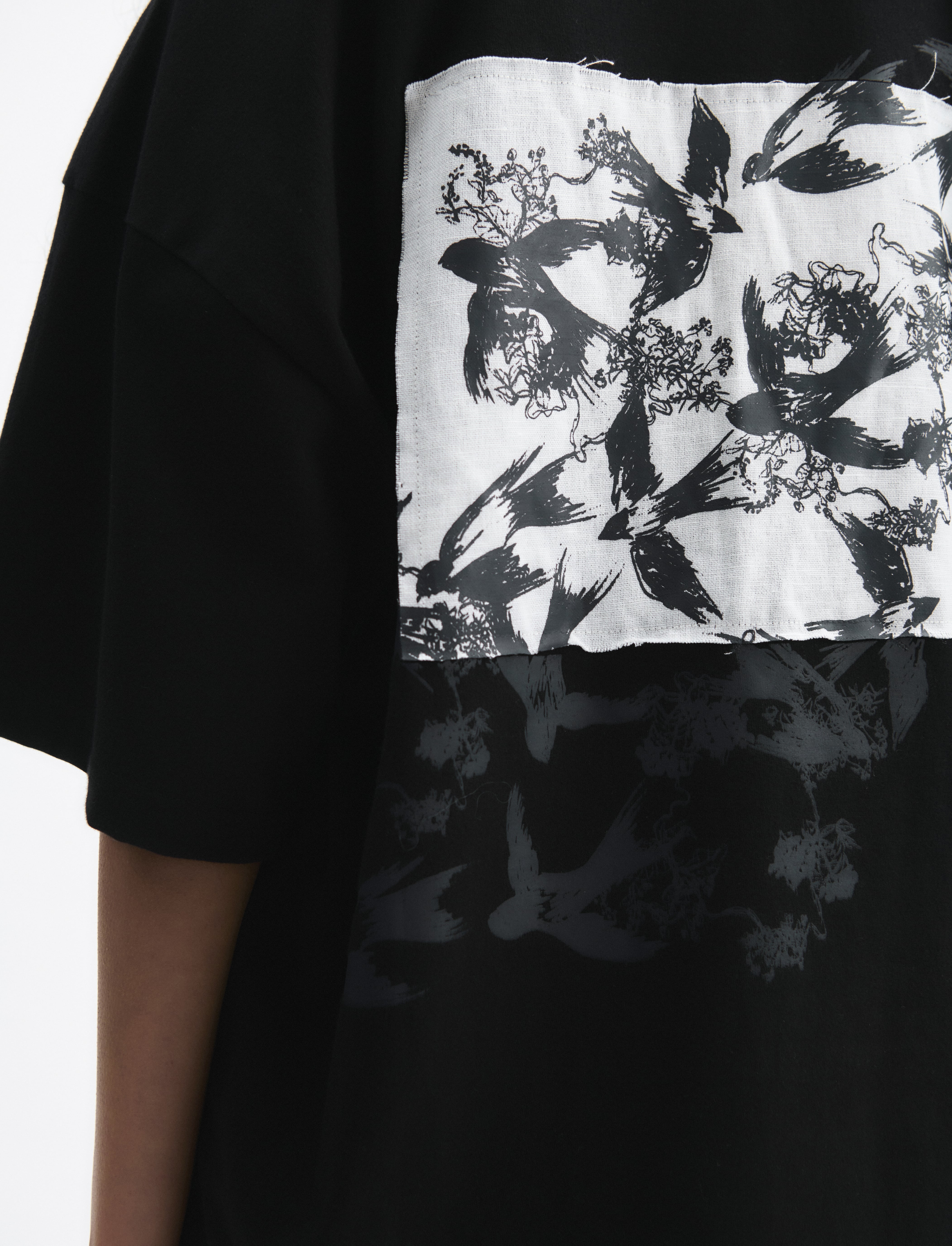 Birds T-shirt black