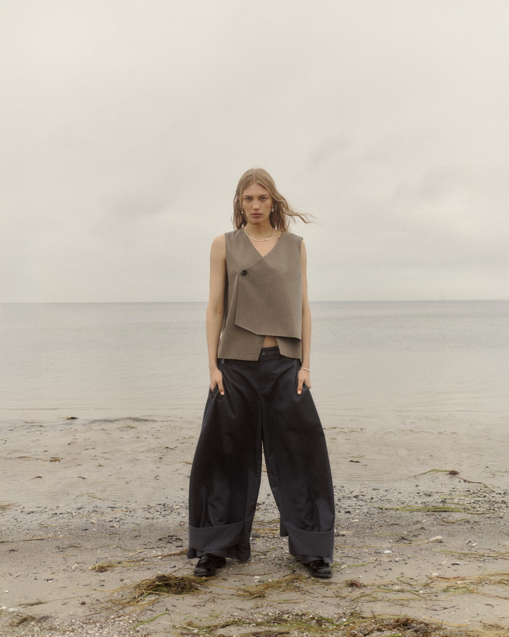 Asymmetrical Vest
