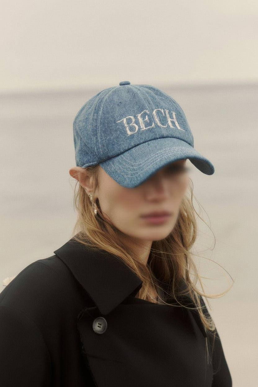 Denim Logo Cap