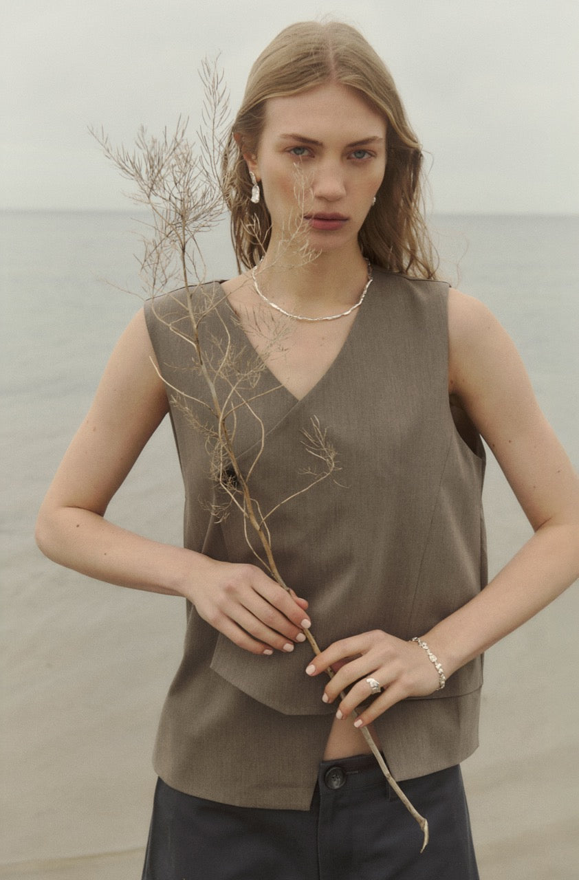 Asymmetrical Vest